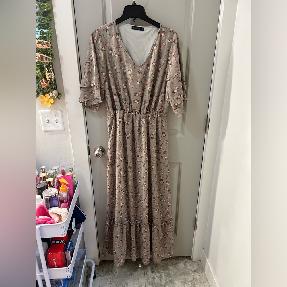 Women’s Mikarose floral maxi dress XL